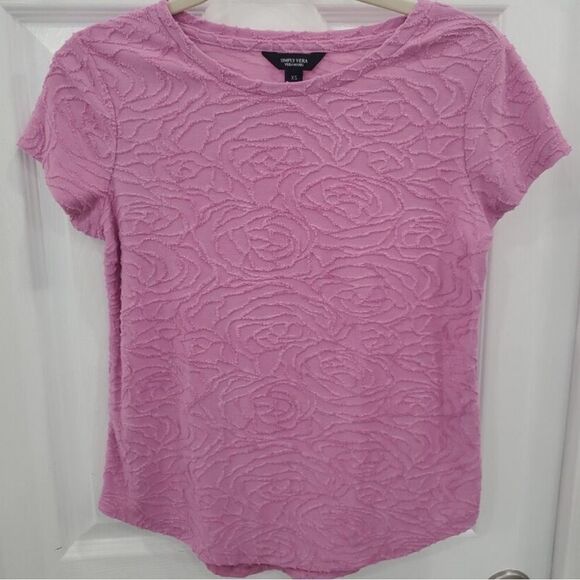 Vera Wang Women's Pink Textured Top! - Picture 1 of 7
